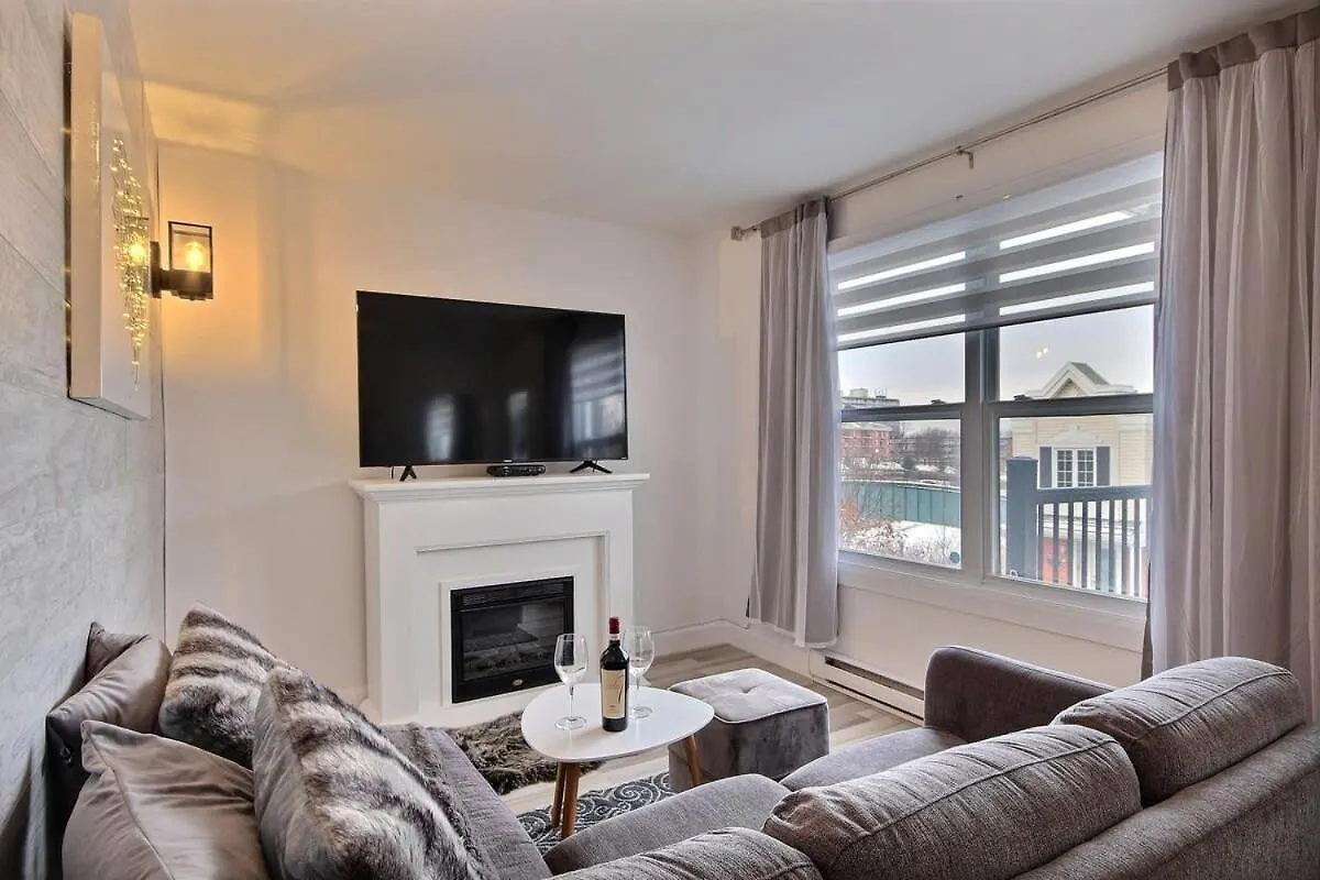 City Center Charming River View Ac Free Parking Québec Lejlighed